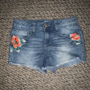 Girls Mudd Denim Shorts